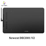 XP-Pen Deco 01 V2 10'' Drawing Tablet with USB Interferface and Stylus Pen - electronicshypermarket
