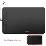 XP-Pen Deco 01 V2 10'' Drawing Tablet with USB Interferface and Stylus Pen - electronicshypermarket