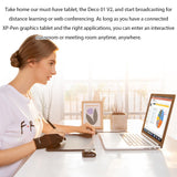 XP-Pen Deco 01 V2 10'' Drawing Tablet with USB Interferface and Stylus Pen - electronicshypermarket