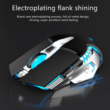 Wireless Gaming  Keyboard and mouse,  Metal Panel, LED Backlit,USB 2.4G Wireless,for Game and Office,for Computer Laptop PC, MAC - electronicshypermarket