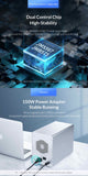ORICO 9558U3 3.5 Inch Multi-Bay External Hard Drive Enclosure SATA to USB3.0 5Gbps 80TB Max Hard Drive Docking Station - electronicshypermarket