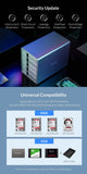 ORICO 9558U3 3.5 Inch Multi-Bay External Hard Drive Enclosure SATA to USB3.0 5Gbps 80TB Max Hard Drive Docking Station - electronicshypermarket