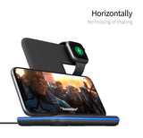 3in 1 Qi Fast Wireless Charger Stand 15W Max