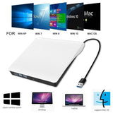 External DVD RW/CD Burner with USB 3.0 / Type-C Interface
