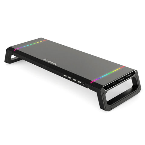 4 USB RGB Monitor/Laptop/Phone/Tablet Foldable Riser Stand