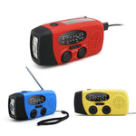 Emergency Hand Crank Self-powered AM/FM NOAA, Solar Weather Radio, LED Flashligh,t Phone Power Bank - electronicshypermarket
