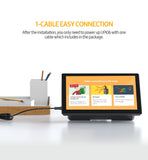 UPERFECT 7 Inch IPS Portable Touchscreen for Raspberry Pi 2, 3, 4, with 178° Viewing Angle - electronicshypermarket