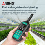 Industrial Handheld Digital Thermometer Hygrometer Industrial for Green House - electronicshypermarket