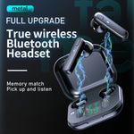 R20 TWS Wireless Earbuds With Mic, Bluetooth 5.0,  Touch Control, Sports Waterproof - electronicshypermarket