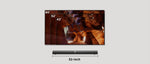 190W Sound Bar with Subwoofer, 125dB, 6 EQ Modes, LED Display Off, 5 Bass Modes  & Adjustable Surround Sound - electronicshypermarket
