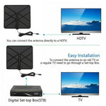 960 Mile Indoor Home Digital HDTV Antenna with Amplifier - electronicshypermarket