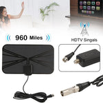 960 Mile Indoor Home Digital HDTV Antenna with Amplifier - electronicshypermarket