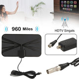 960 Mile Indoor Home Digital HDTV Antenna with Amplifier - electronicshypermarket