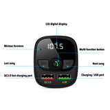 Dual USB  Car Charger with Quick Charge 3.0/FM Transmitter//Bluetooth 5.0 & MP3 Player