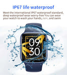 Waterproof 1.75 inch Smartwatch Compatible with  Android/IOS