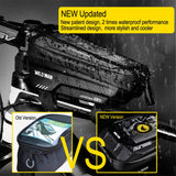 Bike Bag Waterproof 6.6in Phone Case with Touchscreen
