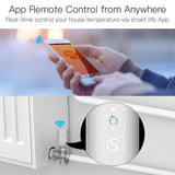 Thermostat Radiator Valve Actuator with  Programmable Temperature Controller to Alexa/Google Home