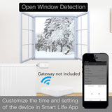 Thermostat Radiator Valve Actuator with  Programmable Temperature Controller to Alexa/Google Home