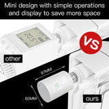 Thermostat Radiator Valve Actuator with  Programmable Temperature Controller to Alexa/Google Home